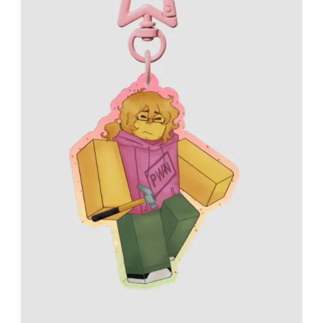 Andrew (Bad Things) — Glitter Acrylic Keychain [DOUBLE SIDED] Nang Decor Shop decor shop