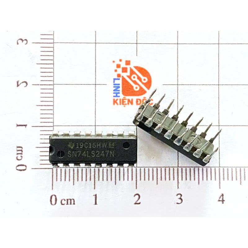 [1 chiếc] SN74LS247N HD74LS247P 74LS247 IC Số DIP-16 tháo máy