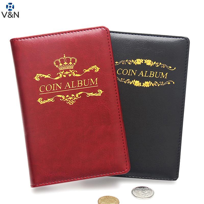 Album số V & N Sách kỷ niệm tiền xu Album Mini Album lưu trữ tiền xu kỷ niệm.