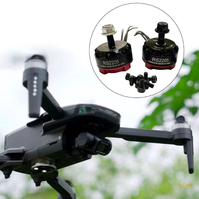 Ở lại RC RS2205 2205 2300KV Không Chổi Than Đua Xe Máy Multicopter CW CCW Cho 2-6S