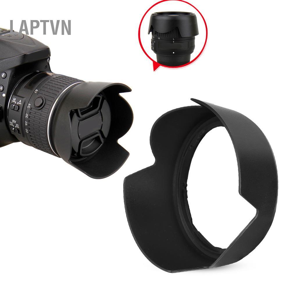 Laptvn Loa che nắng gắn máy ảnh HB-69 cho Nikon AF S DX18-55mm f 3.5-5.6G VR