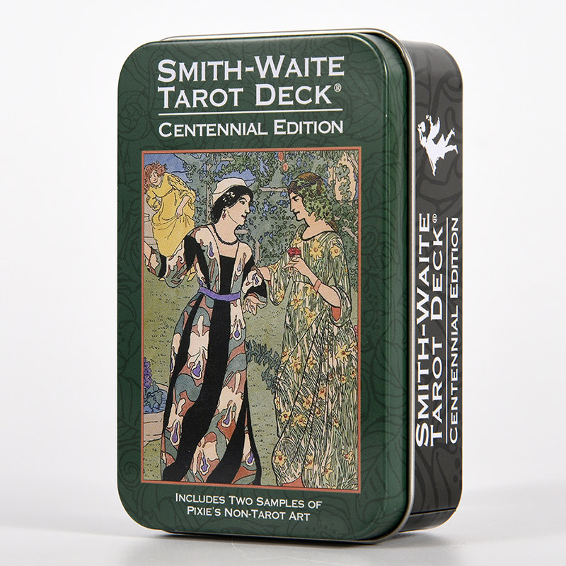 2026 Hộp thiếc chính hãng mới Tarot Smith Century Waite taluo Waite Tarot Waite Tarot ks1901.vn20260