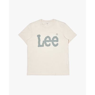 LEE - Áo thun nam cổ tròn tay ngắn phối logo_LMT011951211000-A11003