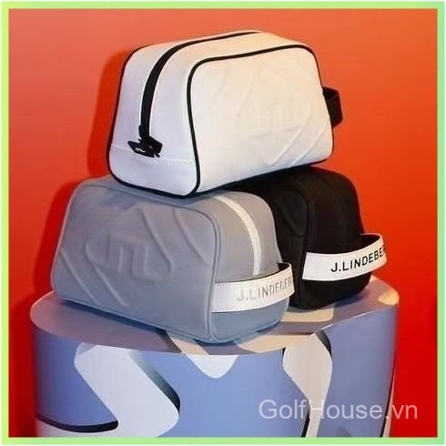 👜Golf Hand Bag👜 Túi xách golf dung tích lớn vỏ cứng Golf Pouch Carry Bag