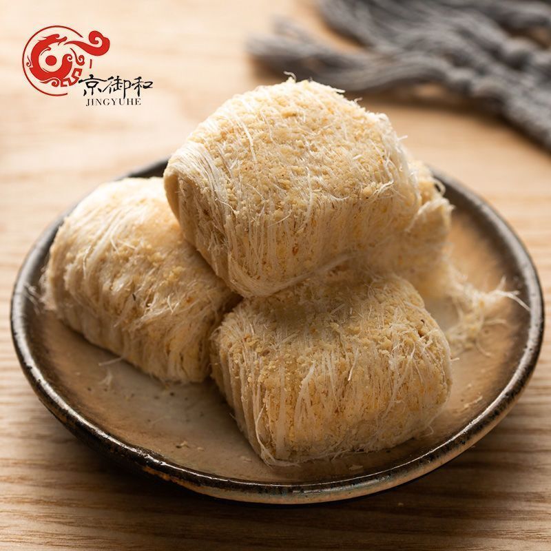 [Hàng mới về] Jingyuhe Old Beijing Specialty Handmade Nut Dragon Whisker Crisp Authentic Dragon Whis