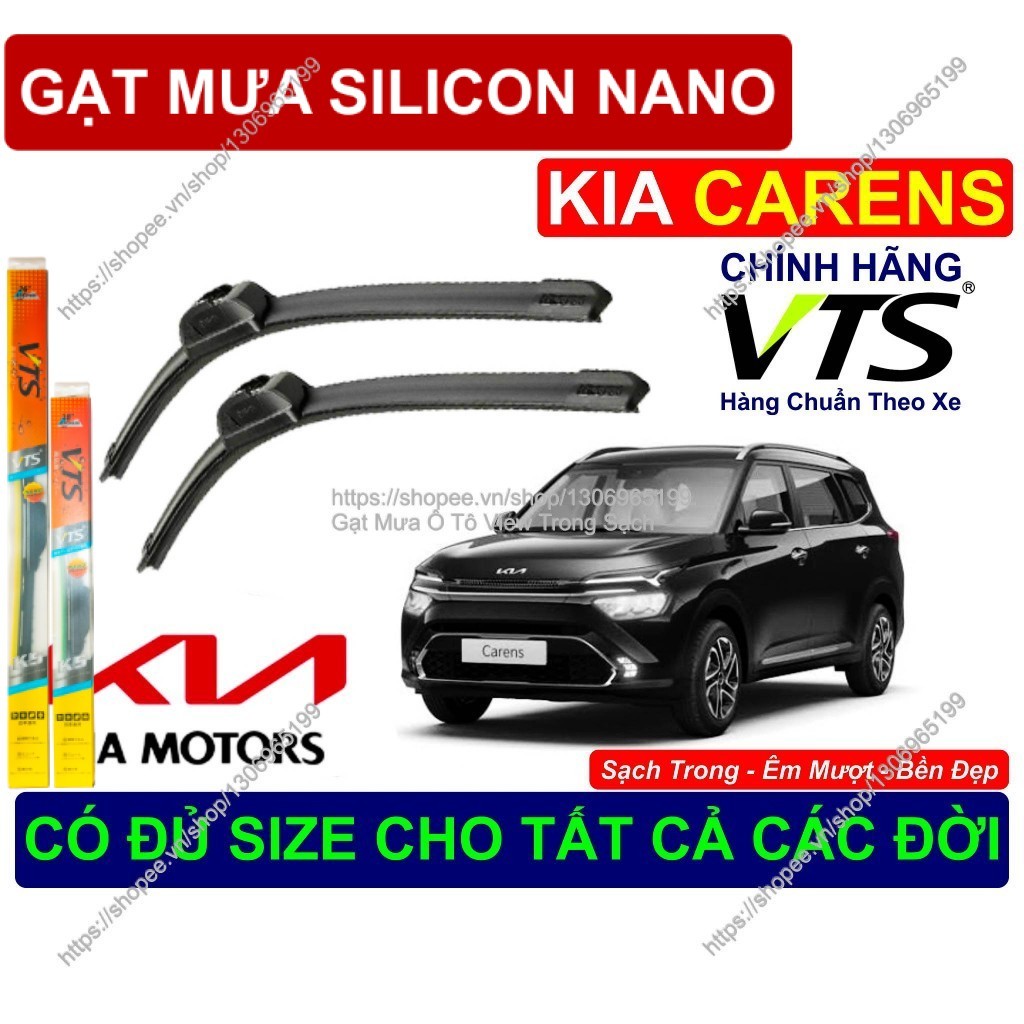 K5, Gạt Mưa Bền Đẹp Kính Lái KIA CARENS, Cặp Gạt Mưa Kính Lái KIA CARENS,  Đủ Size Cho  KIA CARENS
