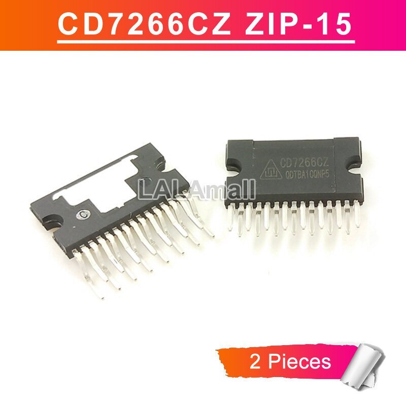 2 Chiếc Chính Hãng CD7266CZ ZIP-15 Dual Cầu Khuếch Đại Âm Thanh Mạch Chip IC Mới