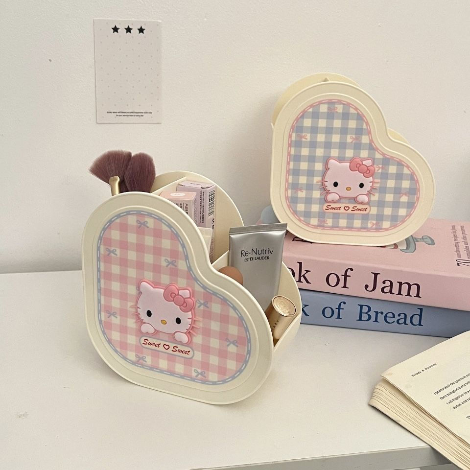 New Product ins Desktop organizer box for miscellaneous items, miscellaneous items with heart-shaped