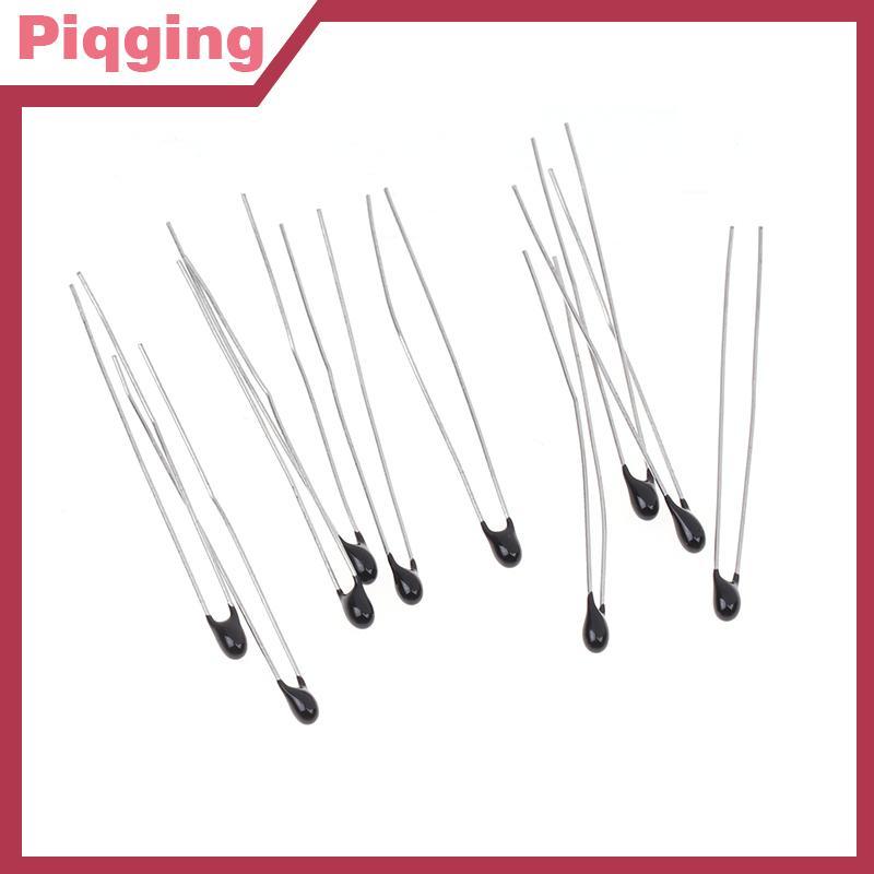 Piqging 10 Chiếc Điện Trở B3435 NTC-MF52-103F 10K 1% Cảm Biến Nhiệt Độ Điện Trở Nhiệt NTC Thermistor