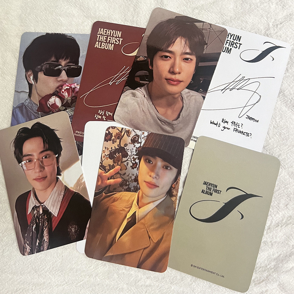 Zheng Jae Hyun JAEHYUN SOLO Album SOLO J Hàng hóa Photocard Thẻ thưởng NCT127