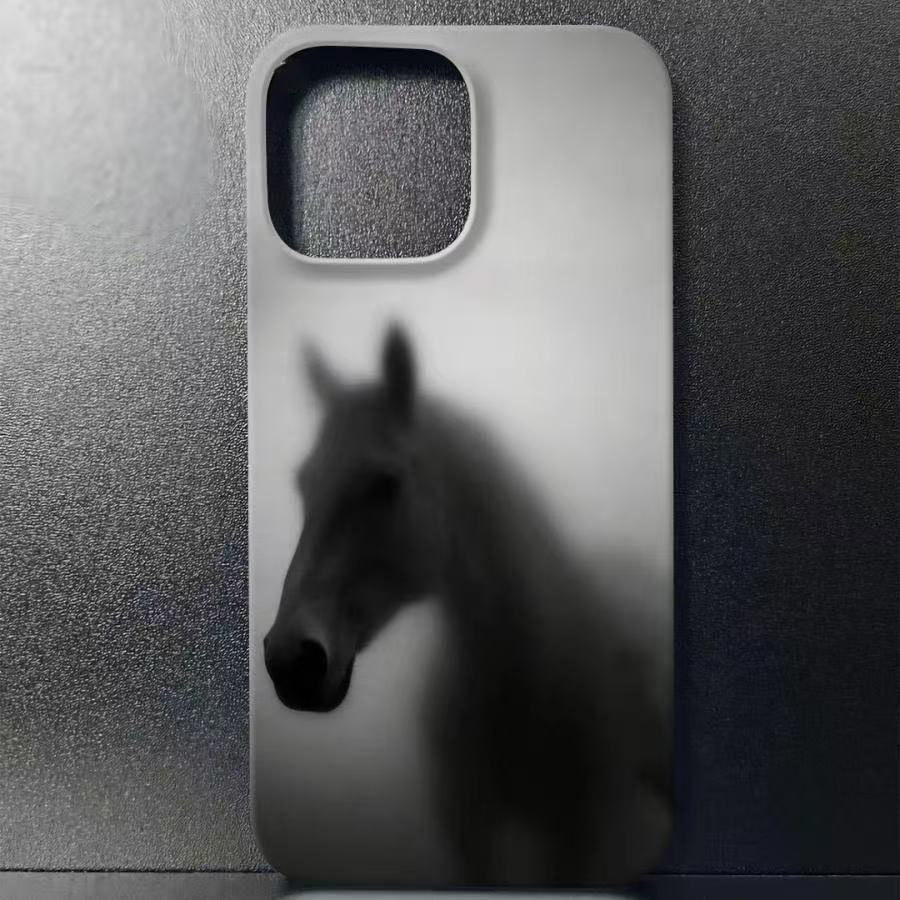 Misty Dark Horse is suitable for iPhone 17 Promax phone case 16/15 plus 141312 pro