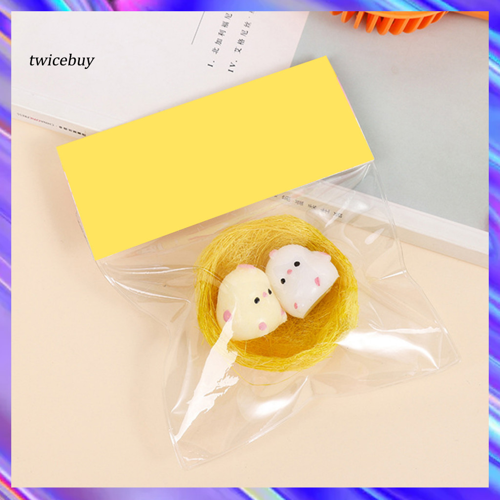 [TY] Đồ chơi gà giảm căng thẳng Đồ chơi gà con chậm Giảm căng thẳng Tổ Đồ chơi gà con Bóp chậm Đồ ch