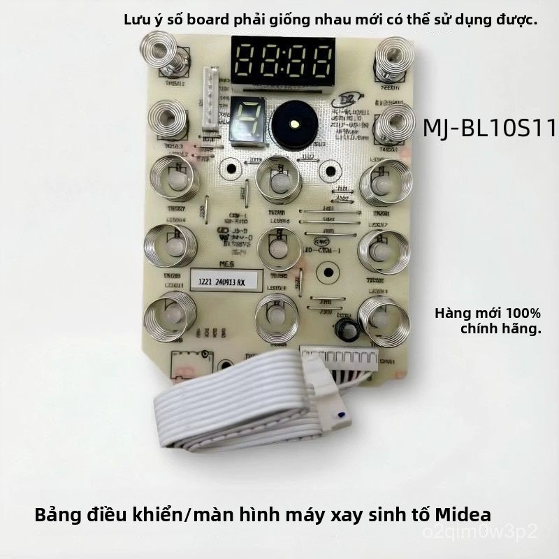 Bảng mạch cảm ứng hiển thị máy xay Midea BL10S11 WBL1022S bền đẹp linh kiện