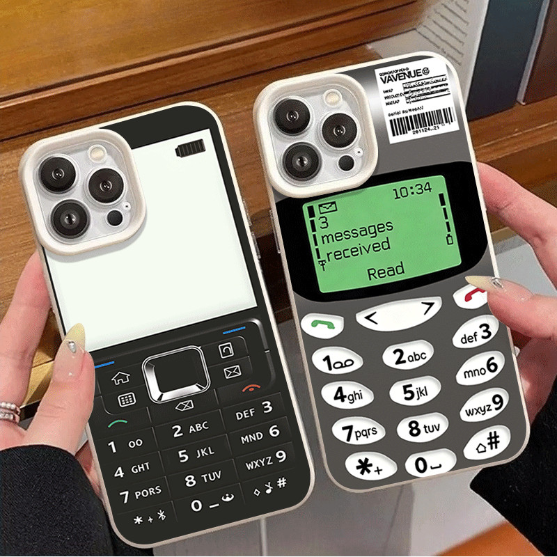 ỐpLưng Mô Hình Điện Thoại Sáng Tạo Mô Hình Da Giả Vật Liệu IPhone 17 16 15 14 13 12 11 Pro Max Plus 