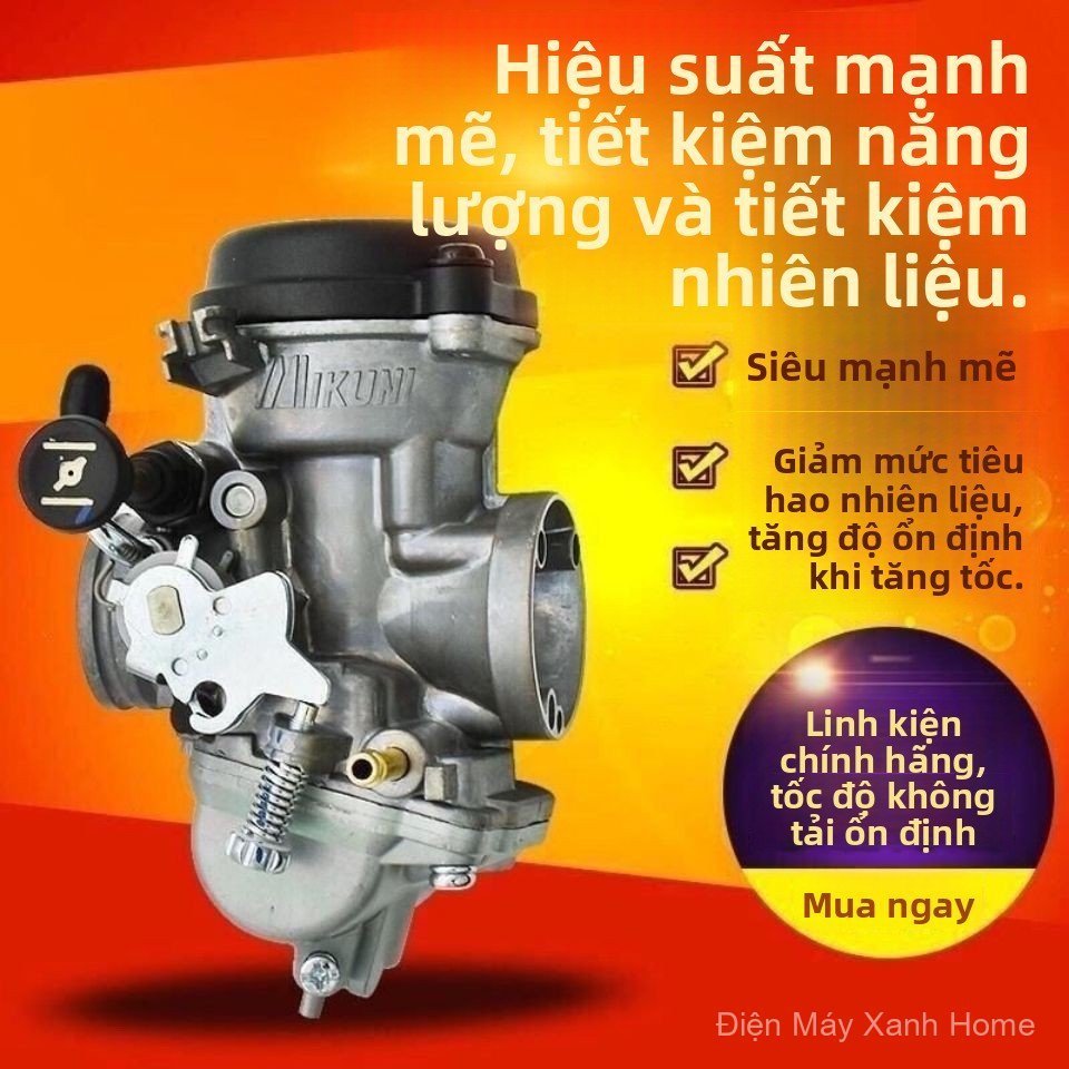 Bình xăng con hút chân không xe máy Suzuki Wang GS125 GN125 EN125 bền tốt