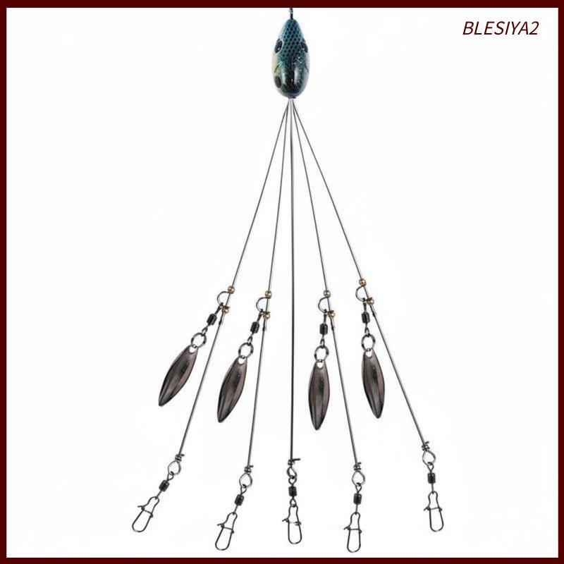 Nước ngọt và nước mặn Alabama Rig Soft Swimbait Umbrella Rig Thép không gỉ