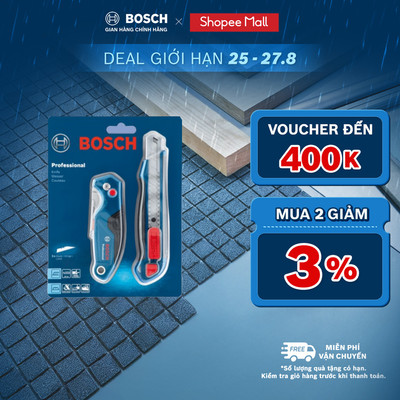 Bộ dao cắt 2 món kèm lưỡi Bosch chất lượng chuẩn Đức