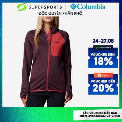 Áo Khoác Nữ Columbia Triple Canyon™ Grid Fleece Fz - Tím - 2085192607 (Size Châu Á)