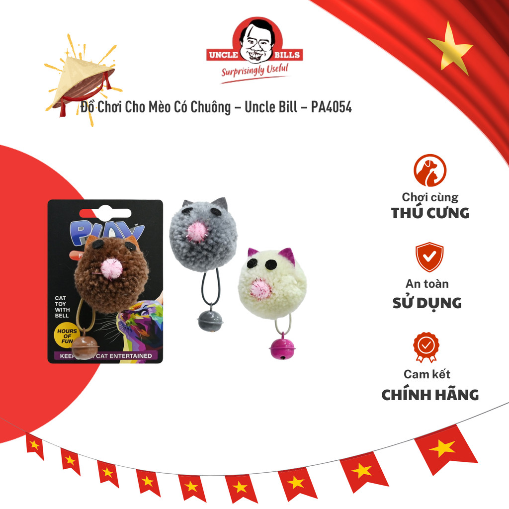 Đồ Chơi Cho Mèo Có Chuông – Uncle Bill – PA4054