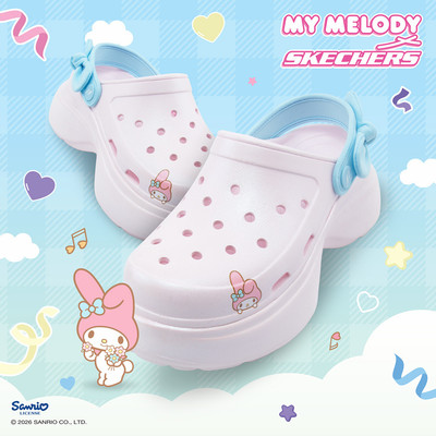 Giày Clog Nữ Skechers Sanrio Foamies Tai - 800035-PNK