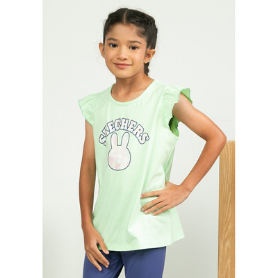 Sports Tank Top Bé Gái Skechers Urban Outdoor Sports Tank Top - SL325G272-013C Online Sale