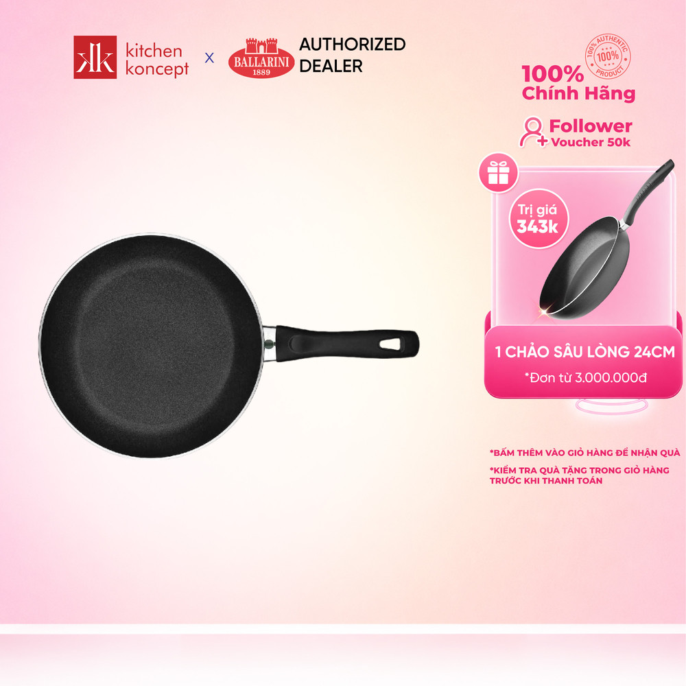 BALLARINI - Chảo chiên chống dính Bologna Keravis - 20cm