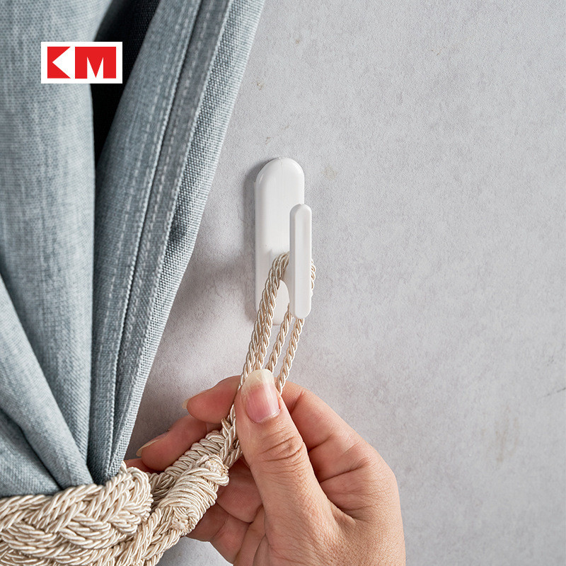 Nhật Bản KM.824.Rèm Cạnh Móc Rèm Vải Lưu Trữ Móc Dính Rèm Móc Rèm Vải