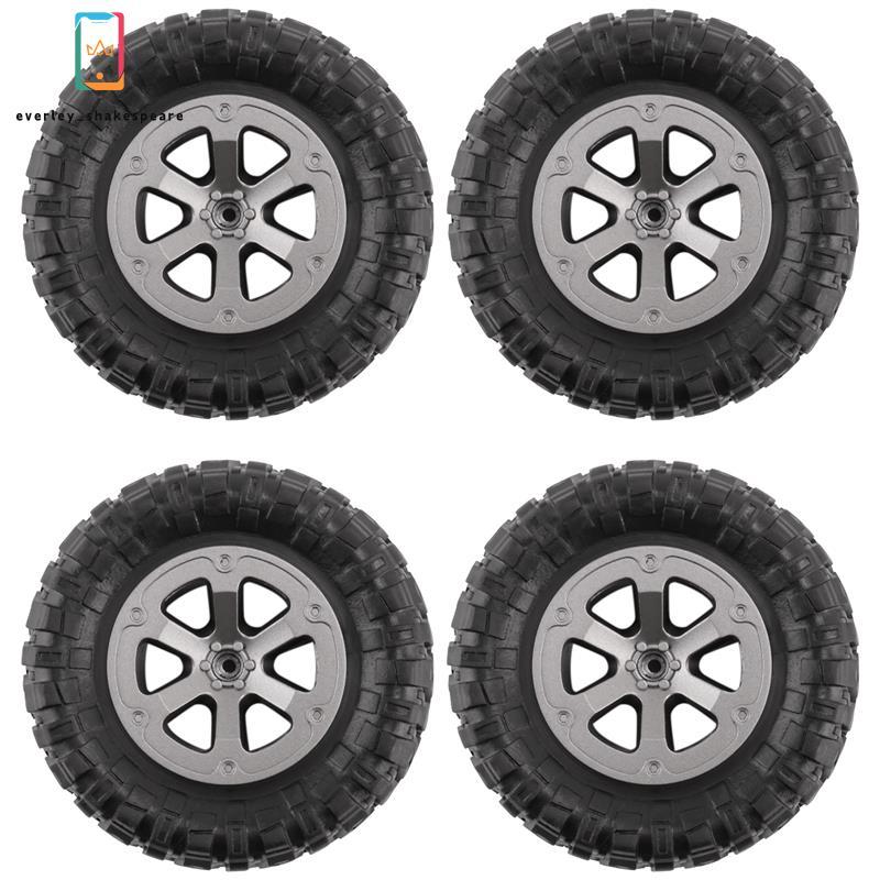 4 Bánh Xe Lốp 73mm Cho C14 C24 B24 B36 MN D90 MN-90 MN99S FY003 FY004 RC Xe Nâng Cấp Phần Phụ Kiện