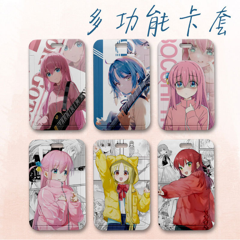 Hàng sẵn có Lonely Rock Anime Hàng hóa Thẻ Goto Yili Little Lonely Sinh viên Khuôn viên Thẻ bữa ăn T