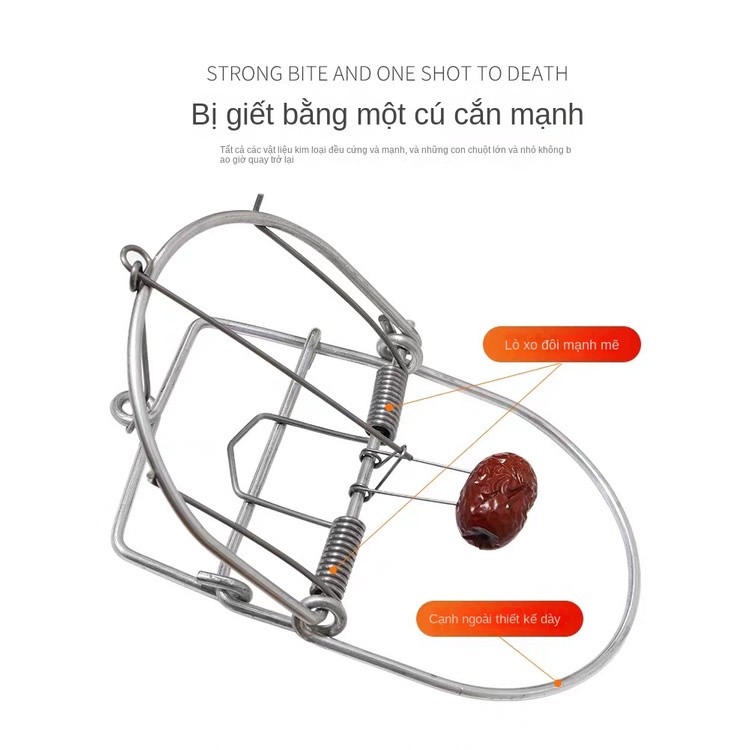 Bẫy Chuột kẹp Đa Năng Bẫy Chuột Nhắt Nhỏ Gọn Bẫy Chuột Đồng Bẫy Cò Bẫy Chim Bẫy Chuột Dừa Bẫy Chim B