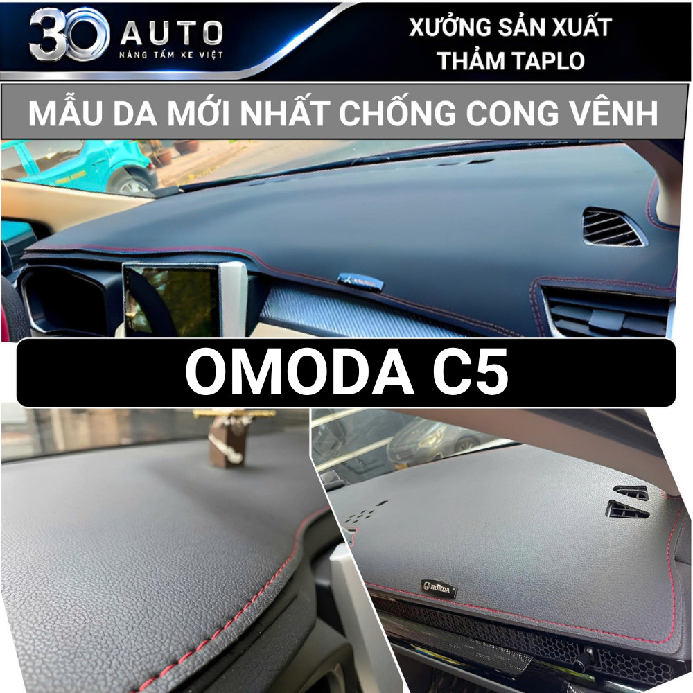 Thảm Taplo Da Cao Cấp Khuôn Đúc Silicon OMODA C5 Chuẩn Form, Không Mùi, Bảo Hành 12 Tháng, 30 Auto