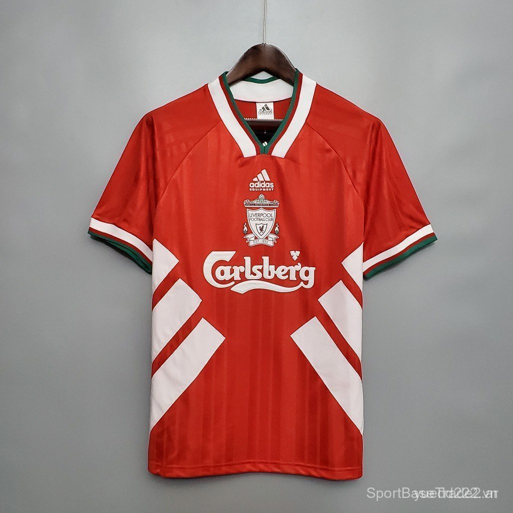 Retro SSS + 93-95 Liverpool Local De Alta Calidad Futbol Jersey YVZV