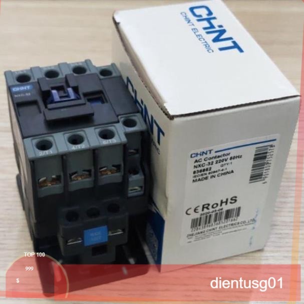 Contactor khởi động từ 32A NXC-32 Chint