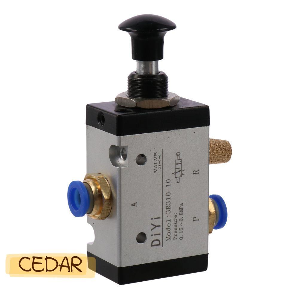 CEDAR Van điện từ, Khí nén Tay không khí 3r210-08, 3 chiều 2 vị trí Điều khiển bằng tay bằng không k