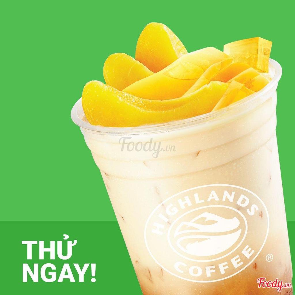 TRÙM DEAL - TP.HCM - HIGHLANDS COFFEE - MIỀN NAM - TRÀ THẠCH ĐÀO-TRÀ SỮA HIGHLANDS (CỰC PHẨM)