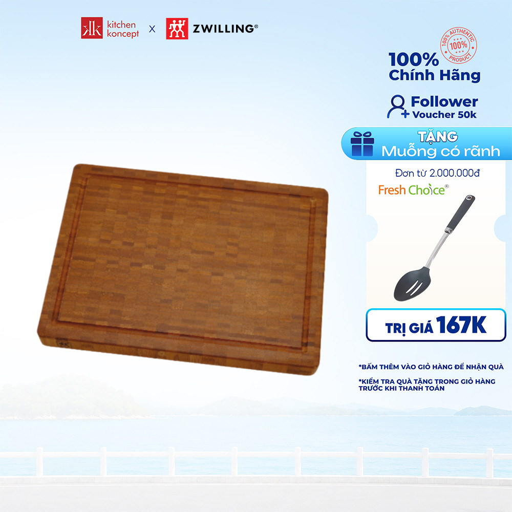Zwilling - Thớt Gỗ Lớn 42x31x4cm