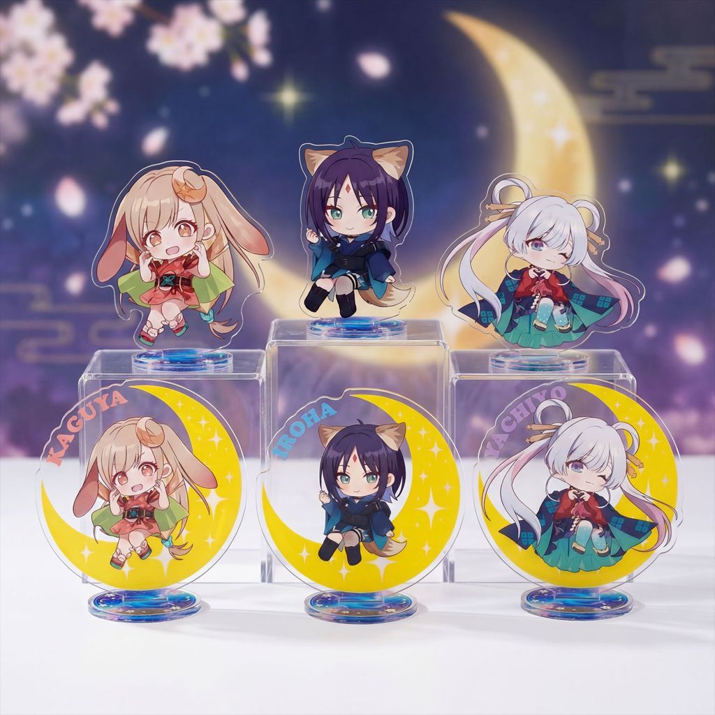 [Hàng có sẵn] Macross Kaguya 丨 animate Kaguya Kaguya Tsukimi Yachiyo Hàng hóa Đế nhỏ WJG26.10.8