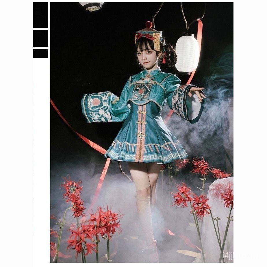Tiểu Zombie Lolita Trang phục hóa trang Halloween cosplay Đầm Lolita nữ mặc hàng ngày