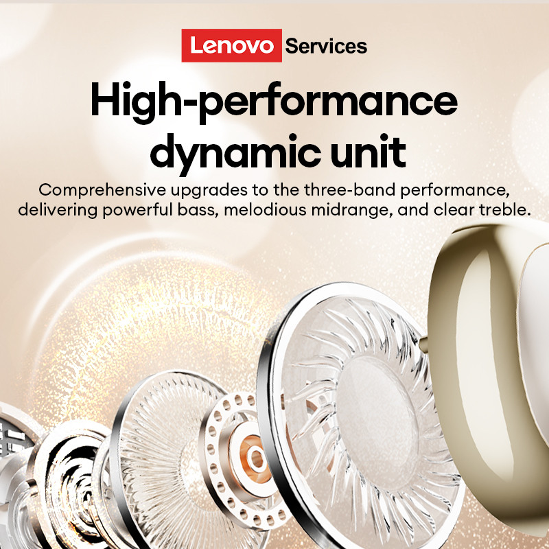 Tai nghe nhét tai Lenovo LE206 Bluetooth 6.0 có màn hình pin kỹ thuật số, tuổi thọ pin lâu trôi, Chất liệu silicon thân thiện với da và âm thanh siêu HD | BigBuy360 - bigbuy360.vn