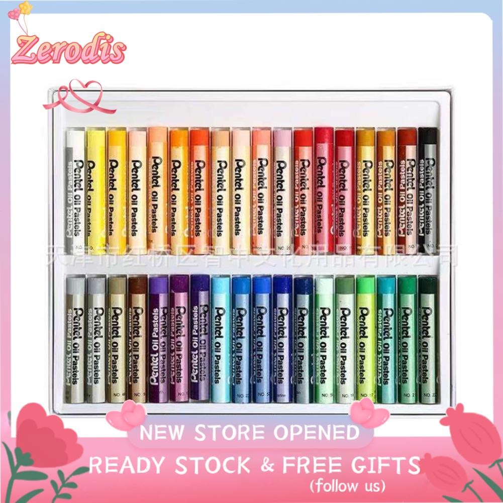 Zerodis Oil Pastel Portable Pastel Đồ dùng nghệ thuật cho trường học