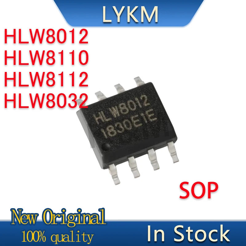 5 / CHIẾC Mới Chính Hãng HLW8012 HLW8110 HLW8032 SOP8 HLW8112 SSOP16 chip đo đa chức năng một pha Cò