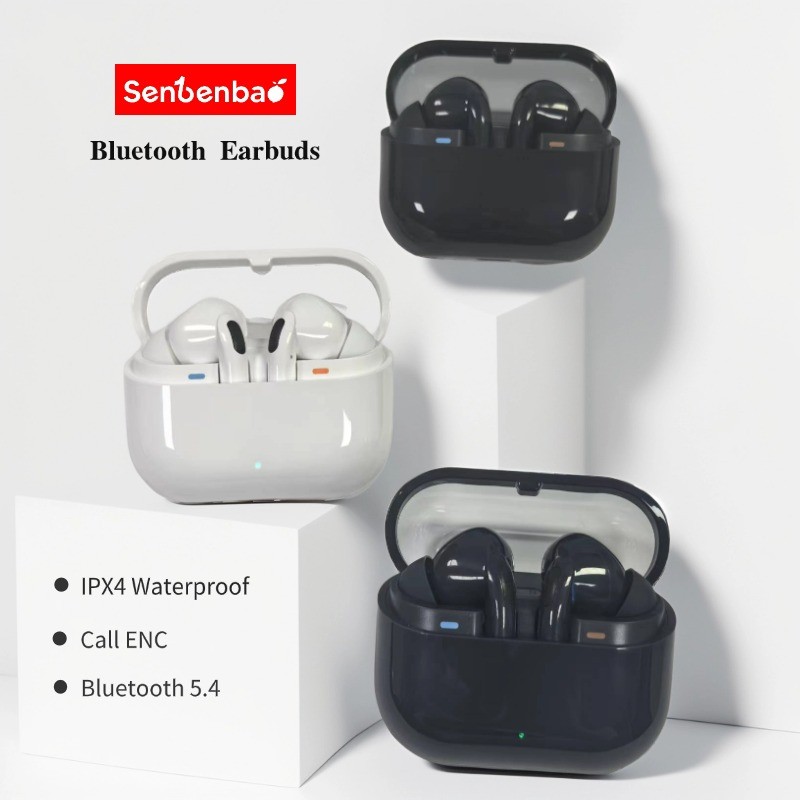 Senbenbao Buds2 Pro, Tai nghe Mini A6S Tai nghe không dây Bluetooth Tai nghe chơi game Hifi Tai nghe
