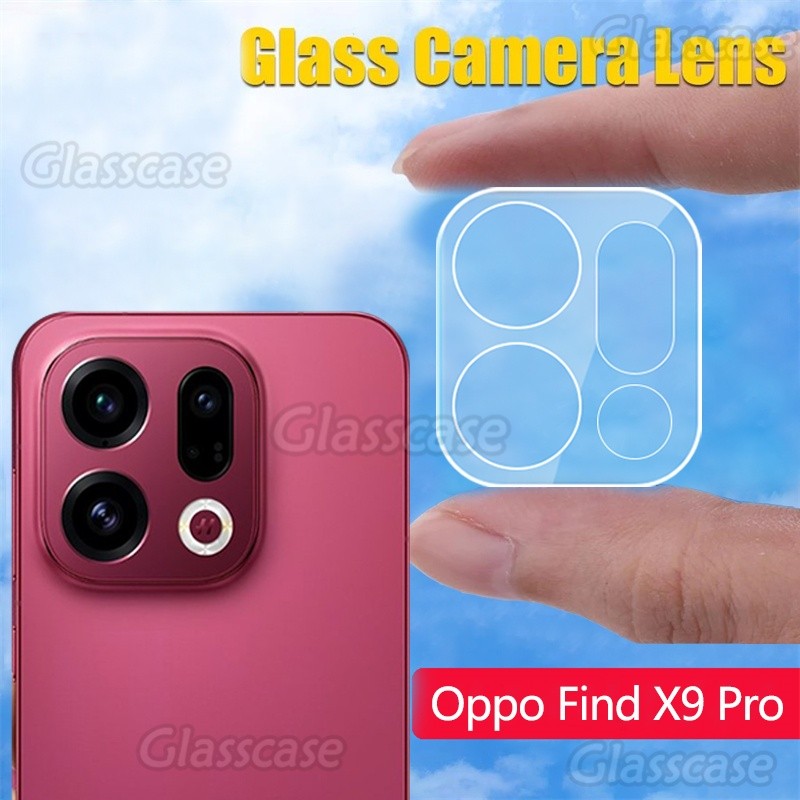 Phim bảo vệ camera Oppo Find X9 X9 X9 Pro X9Pro FindX9 Pro FindX9Pro 3D kính cường lực bảo vệ ống kí