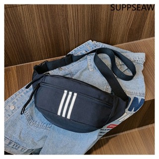  Túi đeo ngực thời trang túi thắt lưng thể thao nam nữ túi đeo chéo đa năng thông thường bằng nylon 