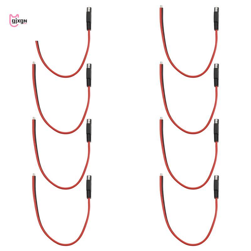 8 CÁI 14AWG SAE Connector 30cm, Cáp nối dài SAE hạng nặng 2Pin Bộ chuyển đổi mở rộng ngắt kết nối nh