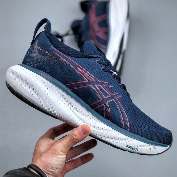 Gel-Nimbus 25 Giày Chạy Bộ Nam Nữ Gel-Nimbus 26 Giày Thể Thao Đệm Nhẹ 3TI2 KNLH