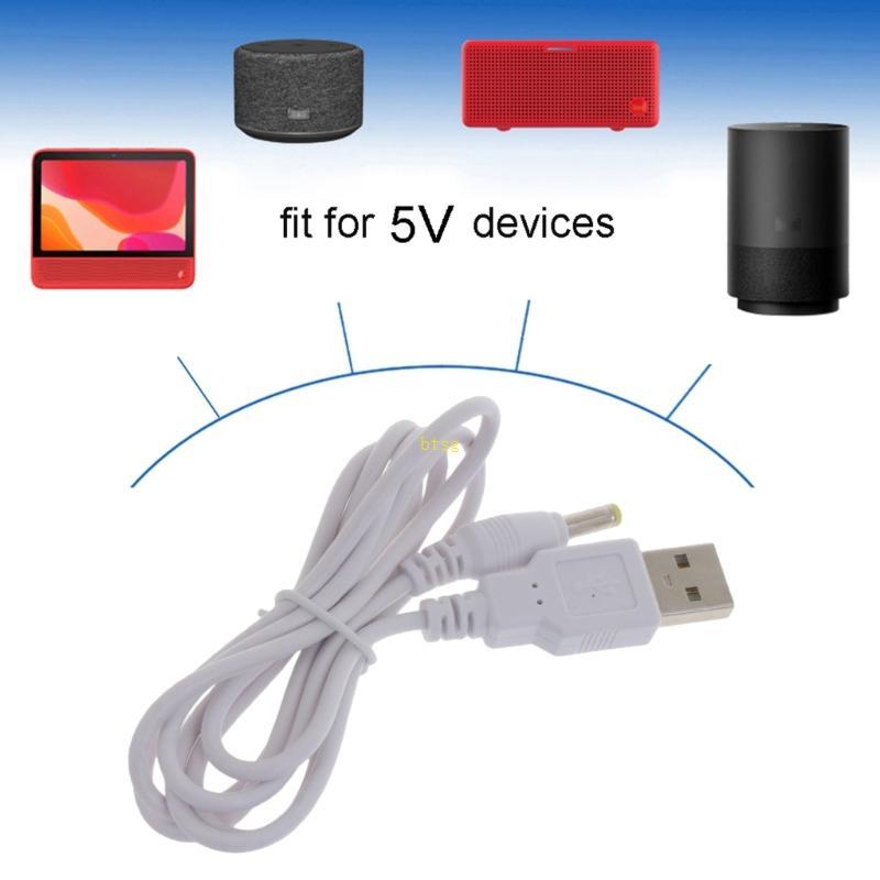 Btsg USB 2 0 A Nam sang DC 4 0x1 7mm 5Volt DC Thùng Jack Cáp Nguồn DC 5V Cắm Điện