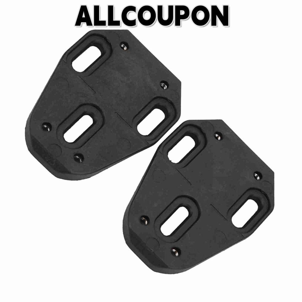 ALLCOUPON 1 Cặp Giày Đi Xe Đạp Cleat Cover Adapter, Nhựa Tổng Hợp Phát Hành Nhanh Xe Giày Cleat Cove