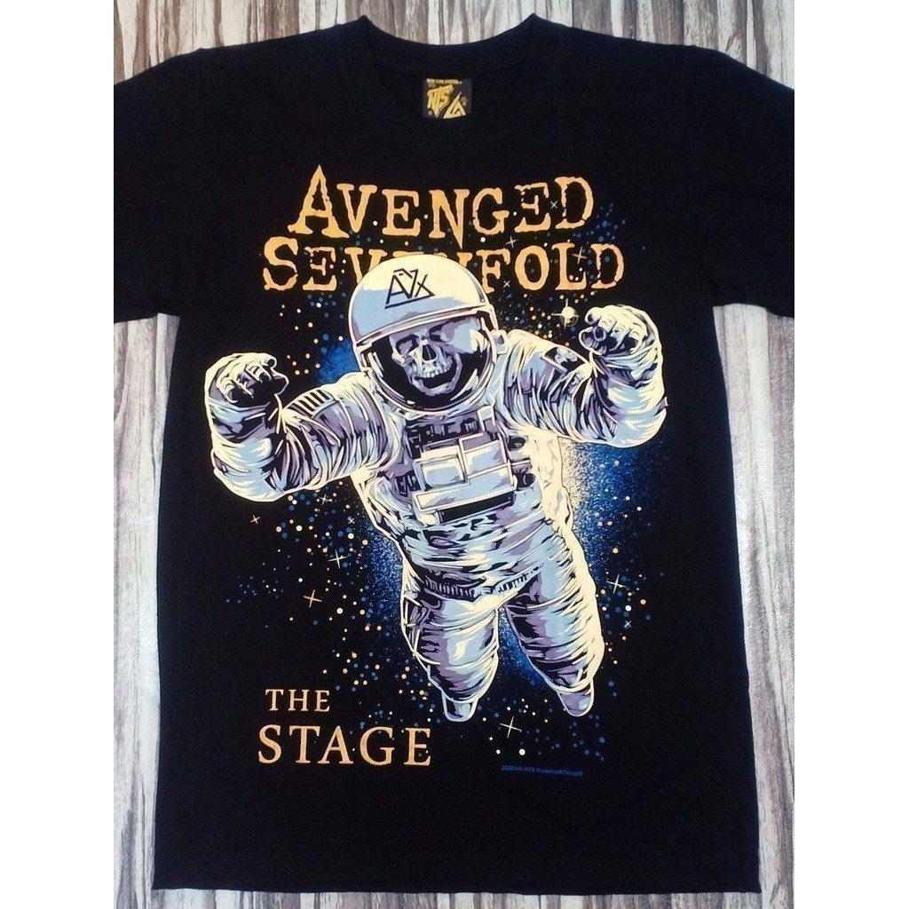2026 thời trang 20r343 Nts Áo thun A7x Avenged Sevenfold Heavy Metal Rock Band the Stage Cover Album