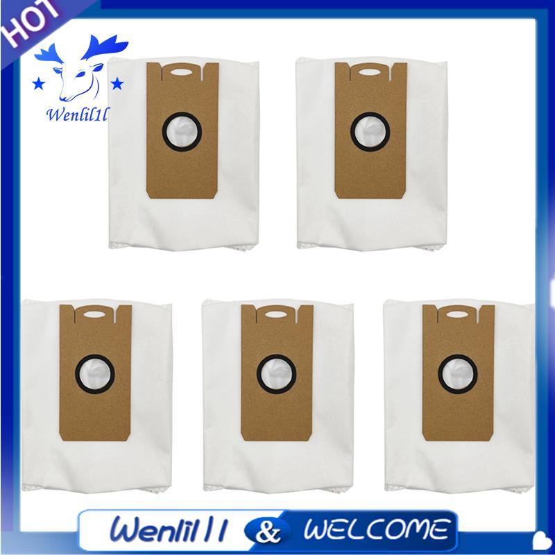 [Wenlil1l] 5 Túi Đựng Bụi Cho Robot Lydsto W2 Robot Hút Bụi Túi Bụi Phụ Kiện Thay Thế Các Bộ Phận